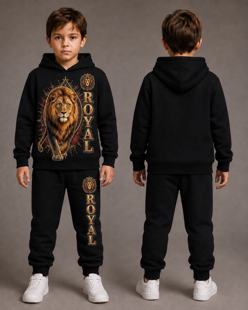 ROYAL Aslan Siyah Ön Arka